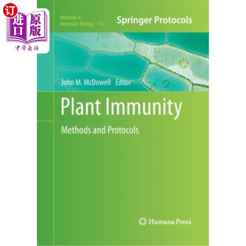 海外直订Plant Immunity: Methods and Protocols 植物免疫:方法和方案