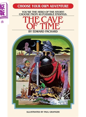 预售 时间之洞 英文原版 The Cave of Time Edward Packard 都市小说 国际流行小说【中商原版】