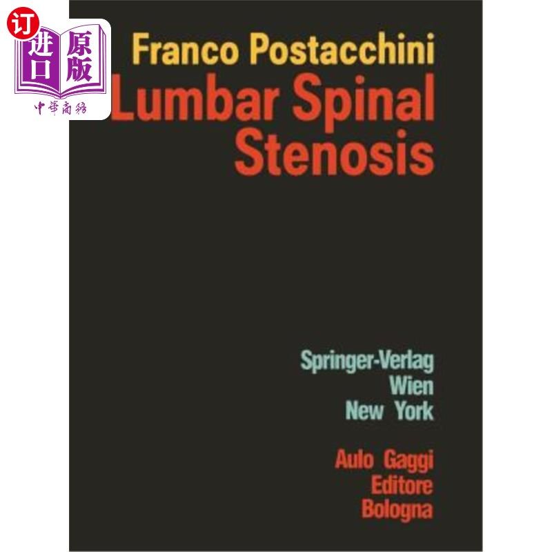 海外直订医药图书lumbar spinal stenosis 腰椎管狭窄症