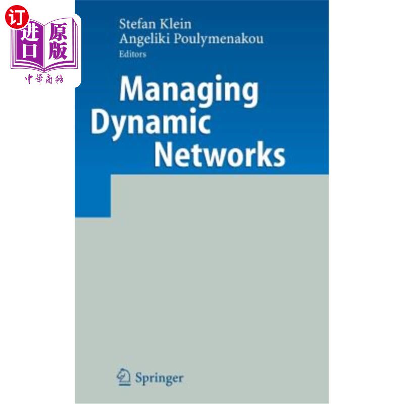 海外直订Managing Dynamic Networks: Organizational Perspectives of Technology Enabled Int 管理动态：基于技术的企