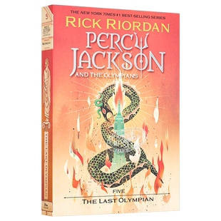 波西杰克逊与奥林匹斯英雄 第5部 英文原版 Percy Jackson and the Olympians Book5 The Last Olympian Rick Riordan【中商?