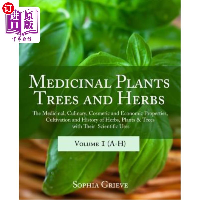 海外直订医药图书Medicinal Plants, Trees and Herbs: The Medicinal, Culinary, Cosmetic and Economi 药用植物、树木和草