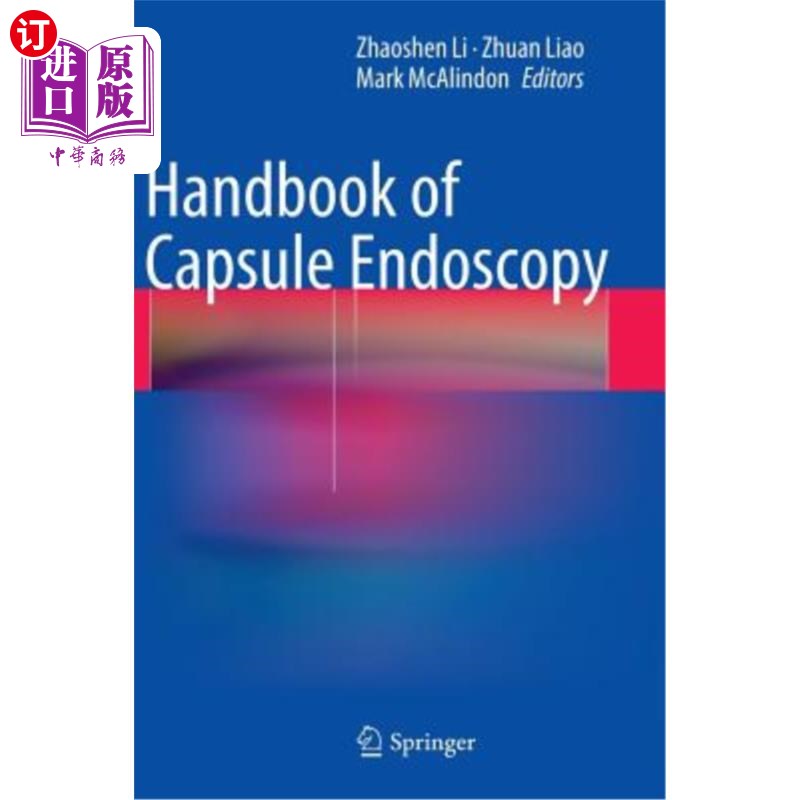 海外直订医药图书Handbook of Capsule Endoscopy 胶囊内镜手册