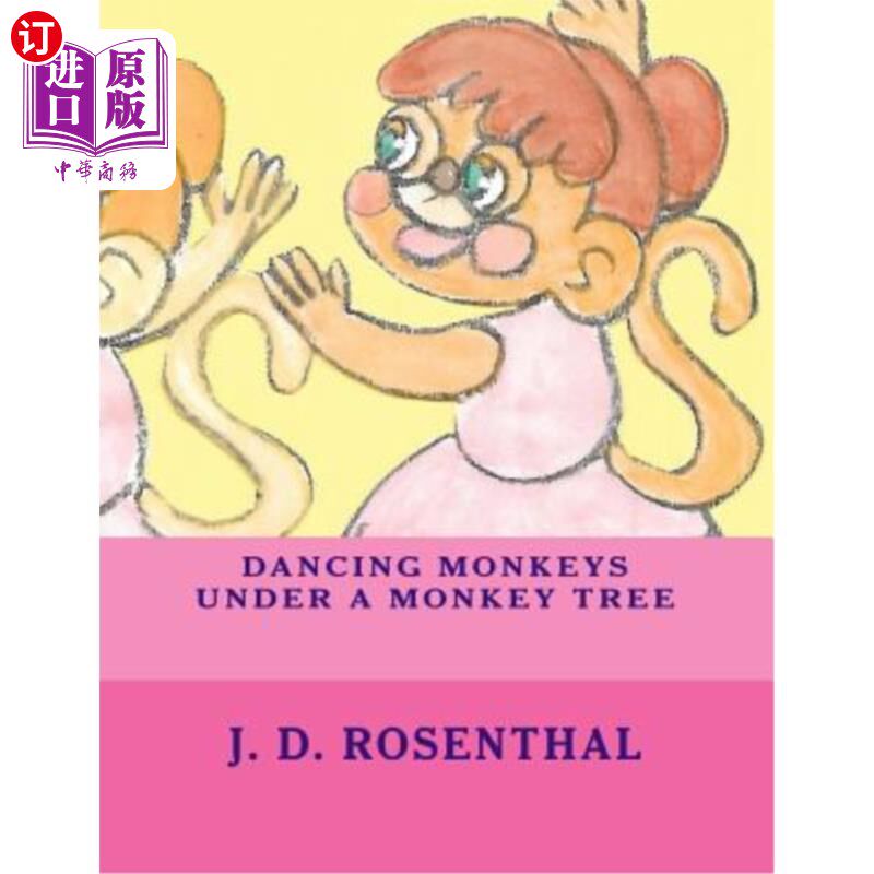 海外直订Dancing monkeys under a monkey tree 猴子在猴子树下跳舞