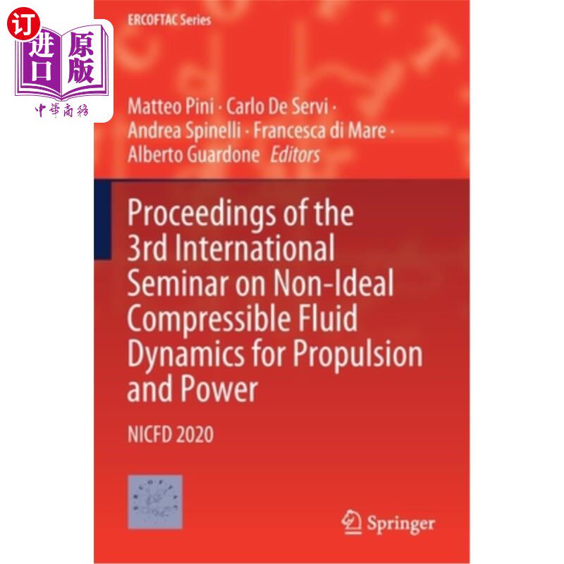 海外直订Proceedings of the 3rd International Seminar on Non-Ideal Compressible Fluid Dyn 第三届推进和动力用非理想可