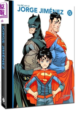 预售 豪尔赫 希门尼斯的DC设定集 英文原版 The DC Art of Jorge Jimenez Jorge Jiménez【中商原版】