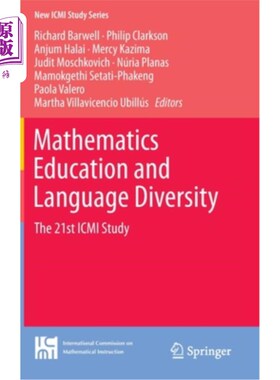 海外直订Mathematics Education and Language Diversity: The 21st ICMI Study 数学教育与语言多样性：第21届ICMI研究
