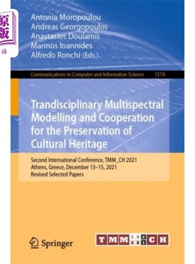 海外直订Trandisciplinary Multispectral Modelling and Coo... 文化遗产保护的跨学科多光谱建模与合作