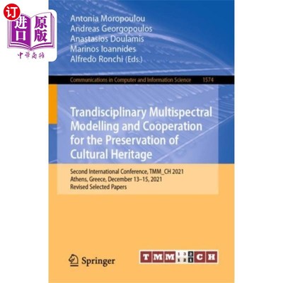 海外直订Trandisciplinary Multispectral Modelling and Coo... 文化遗产保护的跨学科多光谱建模与合作