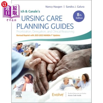 海外直订医药图书Ulrich & Canale's Nursing Care Planning Guides, 8th Edition Revised Reprint with Ulrich