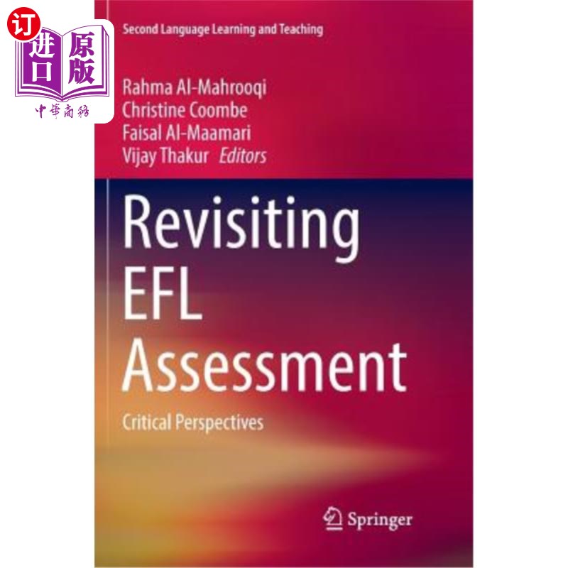 海外直订Revisiting Efl Assessment: Critical Perspectives 重读英语教学评估:批判性视角