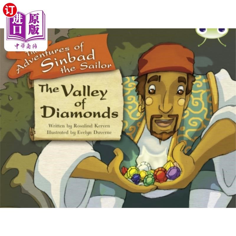 海外直订Bug Club Guided Fiction Year Two White B The Valley of the Diamonds 虫子俱乐部指导小说第二年白B钻石谷