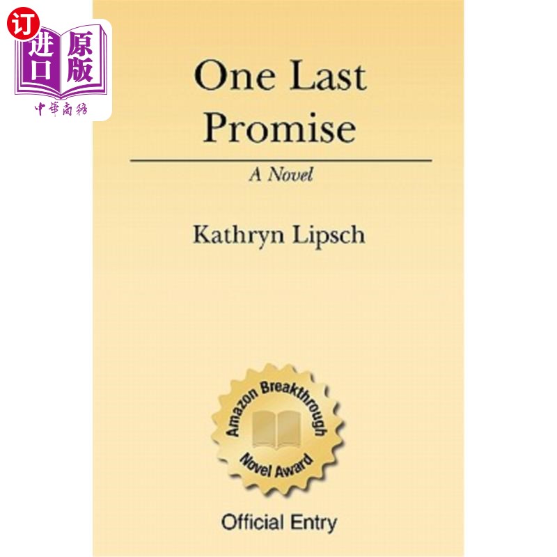 海外直订One Last Promise: The Friendship Of A Boy And An Elephant 最后一个承诺:一个男孩和一头大象的友谊