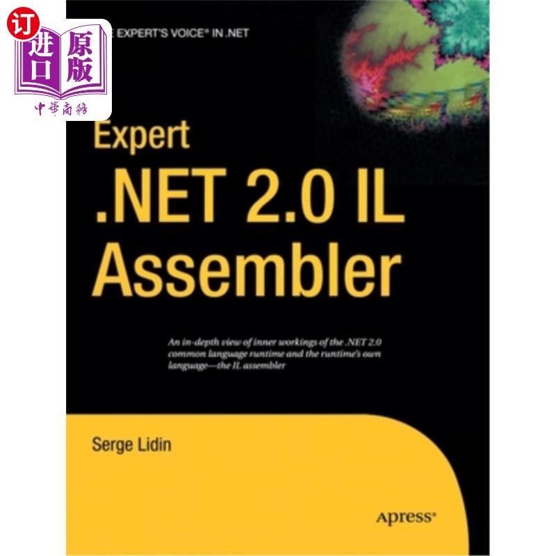 海外直订Expert .Net 2.0 Il Assembler net 2.0 Il汇编专家