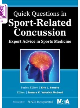 海外直订医药图书Quick Questions in Sport-Related Concussion 与运动有关的脑震荡的快速问题