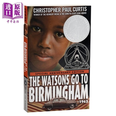 纽伯瑞 沃森一家去伯明翰1963英文原版The Watsons Go to Birmingham儿童文学 文学 黑人运动 920L 基于真实历史事件【中商原