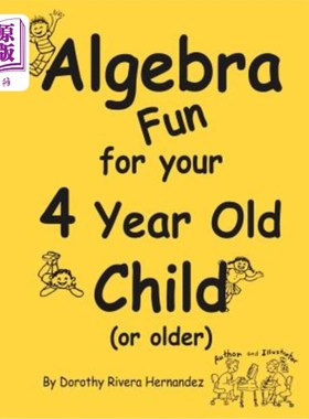 海外直订Algebra Fun for your 4 year old Child (or older) 4岁以上孩子的代数乐趣