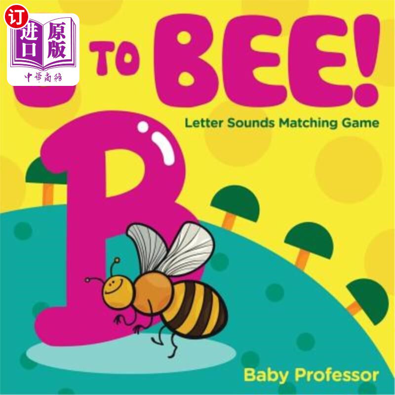 海外直订B to Bee! - Letter Sounds Matching Game B到蜜蜂！-字母发音匹配游戏