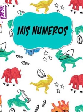 海外直订Mis Numeros: Libreta Cuadriculada escolar/ Ideal para practicar escritura numero 数字错误：Libre
