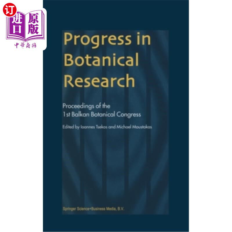 海外直订Progress in Botanical Research 植物学研究进展