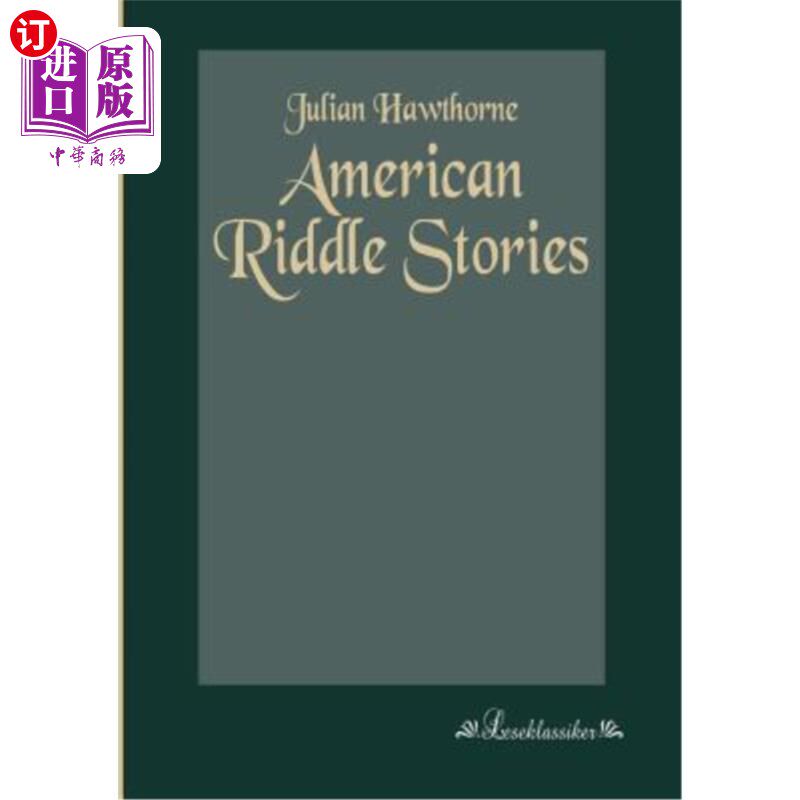 海外直订American Riddle Stories 美国谜语故事