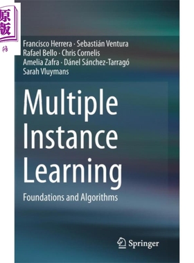 现货 多示例学习  Multiple Instance Learning  英文原版 F Herrera S Ventura【中商原版】
