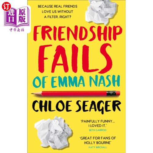 海外直订Friendship Fails of Emma Nash 艾玛·纳什的《友谊失败》