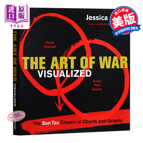 【中商原版】用图表解读《孙子兵法》 英文原版 The Art of War Visualized: The Sun Tzu Classic in Charts and Graphs
