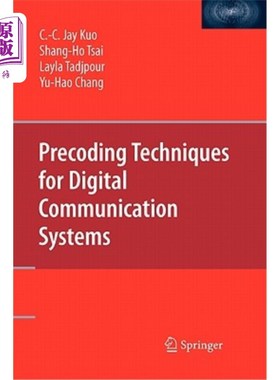 海外直订Precoding Techniques for Digital Communication Systems 数字通信系统的预编码技术