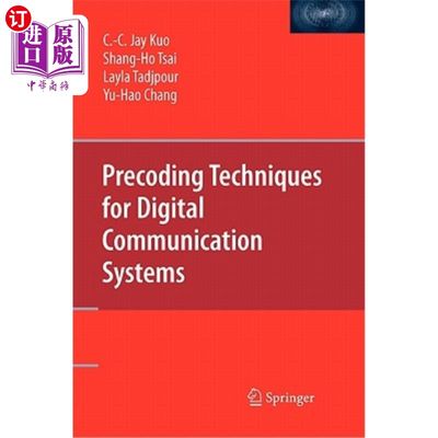 海外直订Precoding Techniques for Digital Communication Systems 数字通信系统的预编码技术