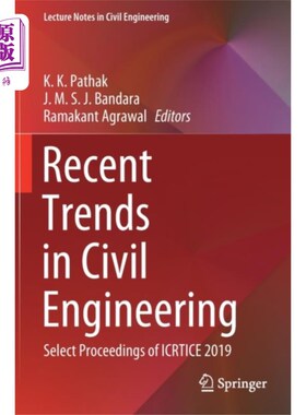 海外直订Recent Trends in Civil Engineering 土木工程的最新趋势
