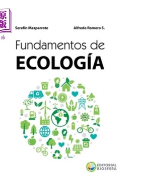 海外直订西班牙语 Fundamentos de Ecología: Visiones acerca de la complejidad de los Ecosistemas, l 生态学基础:关于生