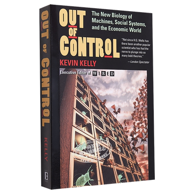 失控 罗辑思维书单 英文原版 Out of Control Kevin Kelly【中商原版】