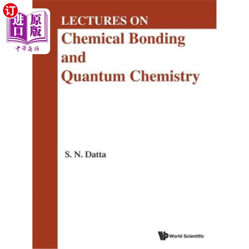海外直订Lectures on Chemical Bonding and Quantum Chemistry 化学键与量子化学讲座