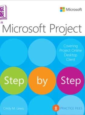 海外直订Microsoft Project Step by Step (Covering Project Online Desktop Client) 微软项目一步一步(包括项目在线桌面客