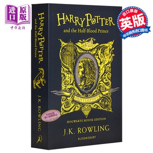 平装 Edition Hufflepuff the 哈利波特与混血王子 赫奇帕奇学院版 Half Harry 英文原版 Prince 哈利波特6 Potter Blood and