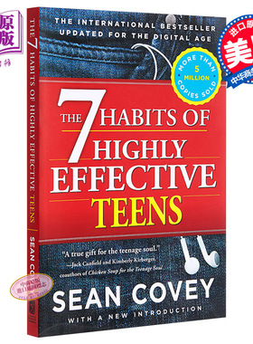 高效能人士的七个习惯  青少年版 高效能人士的七个习惯英文版7 Habits of Highly Effective Teens Sean Covey【中商原版】