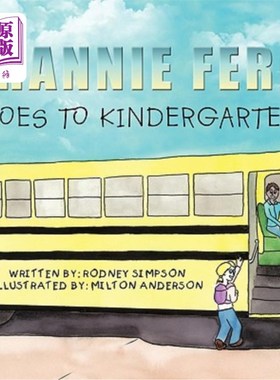 海外直订Frannie Fern Goes to Kindergarten 弗兰妮·芬上幼儿园