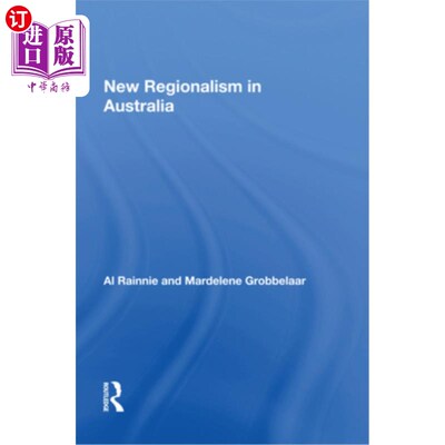 海外直订New Regionalism in Australia 澳大利亚的新区域主义