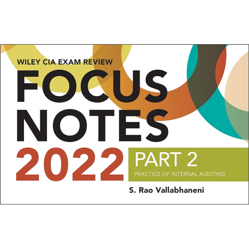 预售 Wiley  CIA 2022 第2部 内部审计实践 英文原版 CIA 2022 Part 2 Practice Of Internal Auditing 会计相关【中商原版】