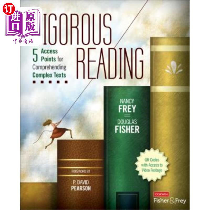 海外直订Rigorous Reading: 5 Access Points for Comprehending Complex Texts 严格阅读:理解复杂文本的5个切入点