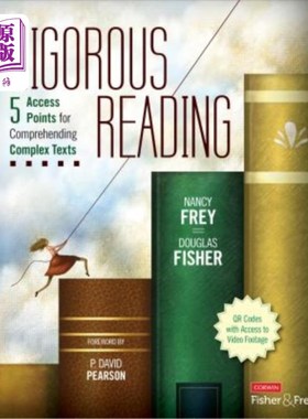 海外直订Rigorous Reading: 5 Access Points for Comprehending Complex Texts 严格阅读:理解复杂文本的5个切入点