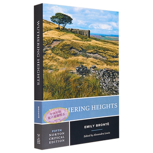 预售 艾米莉勃朗特 呼啸山庄英文原版 诺顿文学解读系列 Wuthering Heights 呼啸山庄英文版呼啸山庄电影周边呼啸山庄小说原著原版