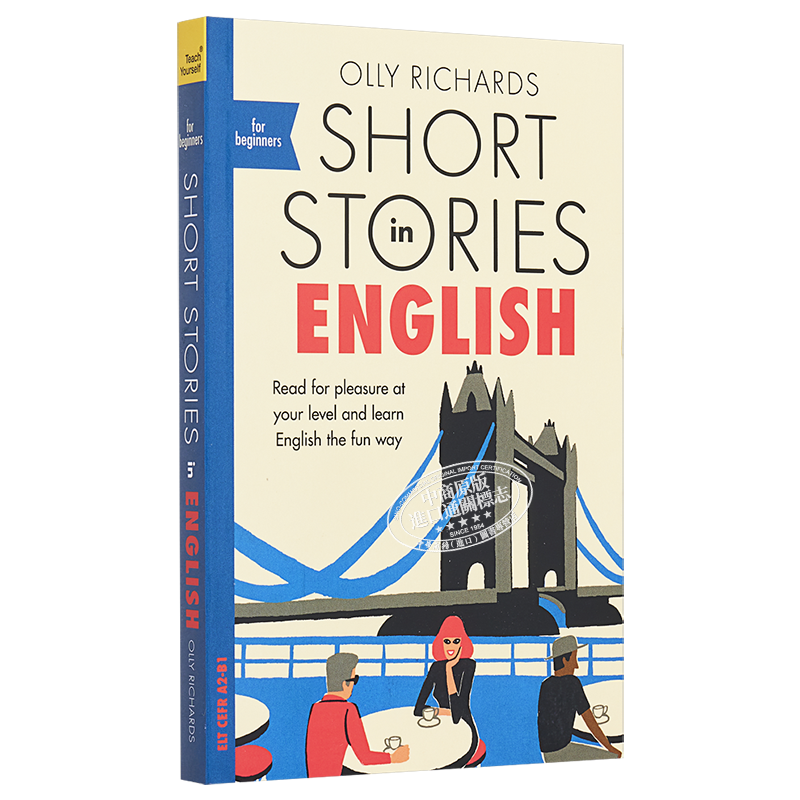 适合初学者的英语短篇小说 英文原版 Short Stories in English for Beginner Olly Richards【中商原版】