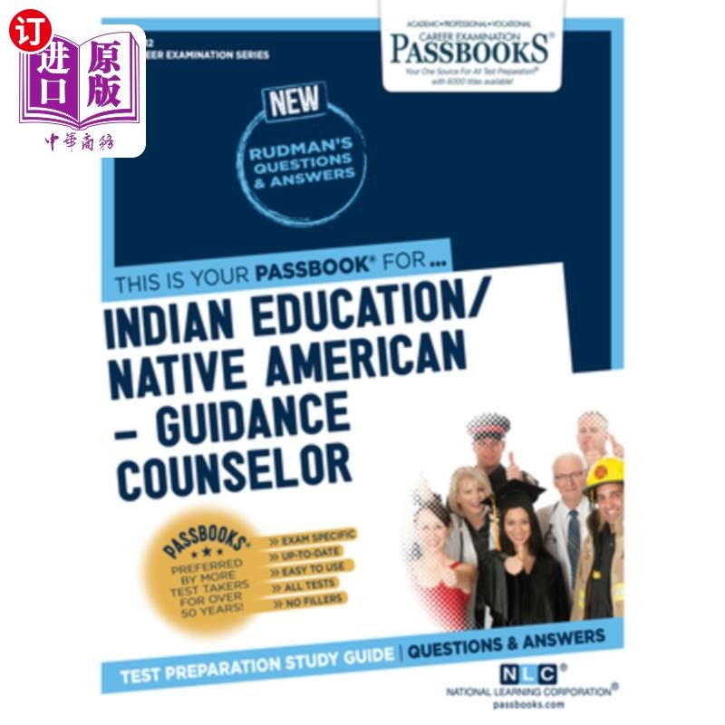 海外直订indian education -guidance counselor (c-1312): passbooks