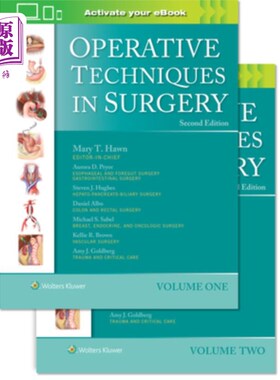 海外直订医药图书Operative Techniques in Surgery 外科手术技术