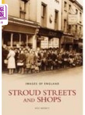 海外直订Stroud Streets & Shops 斯特劳德街道和商店