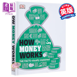 预售【中商原版】DK财富百科英文原版 How Money Works: The Facts Visually Explained金融经济理财知识图解百科