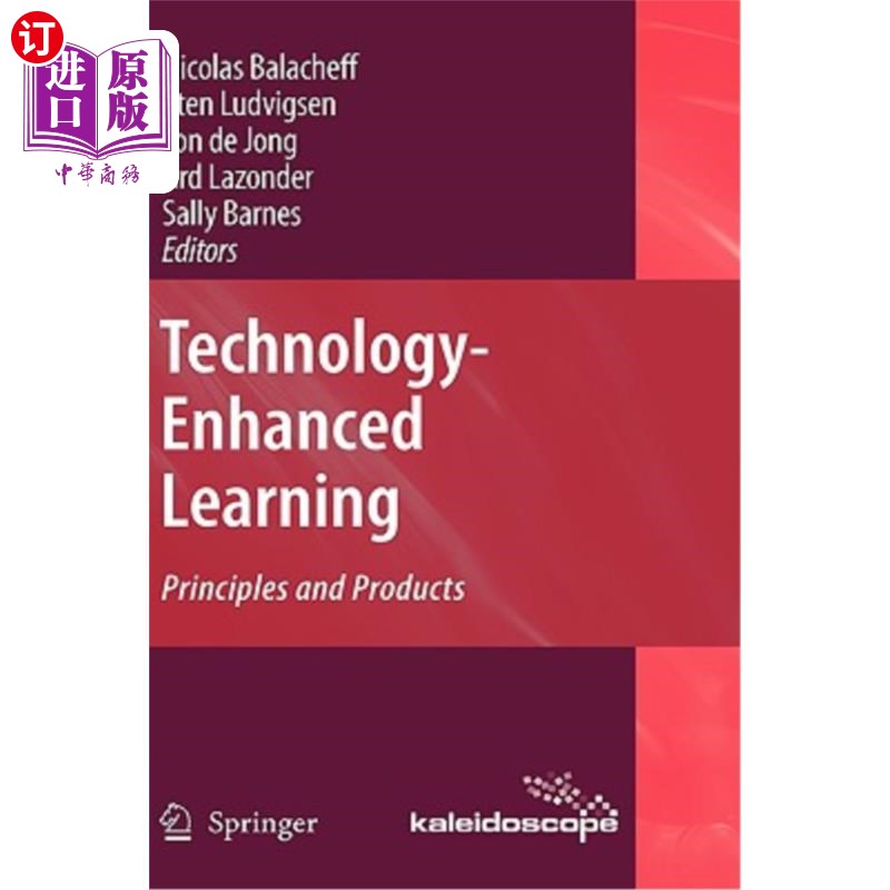 海外直订Technology-Enhanced Learning: Principles and Products 技术增强学习:原理和产品