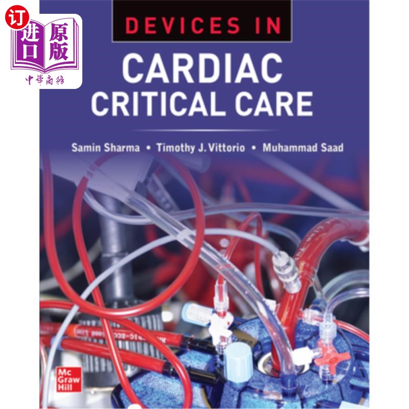 海外直订医药图书Devices in Cardiac Critical Care 心脏危重监护设备